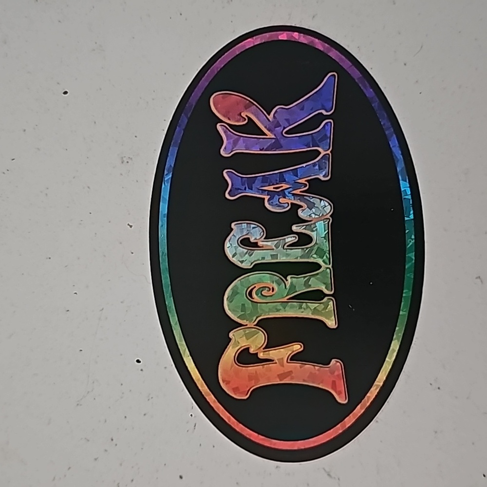 10/$25 vintage 90s y2k freak sticker